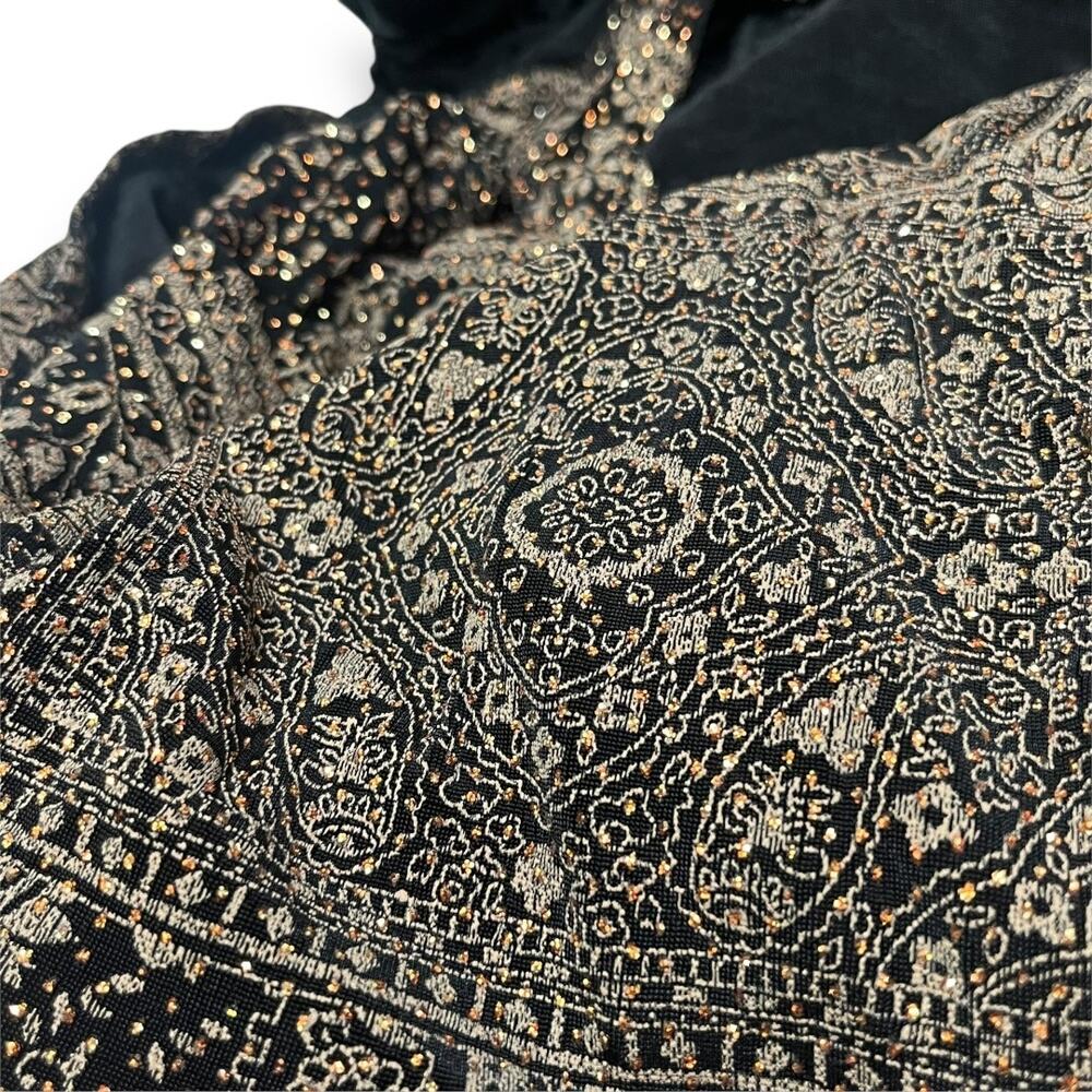 Vintage Onyx Nite glitter 2 piece blouse and jacket set - Picture 8 of 8